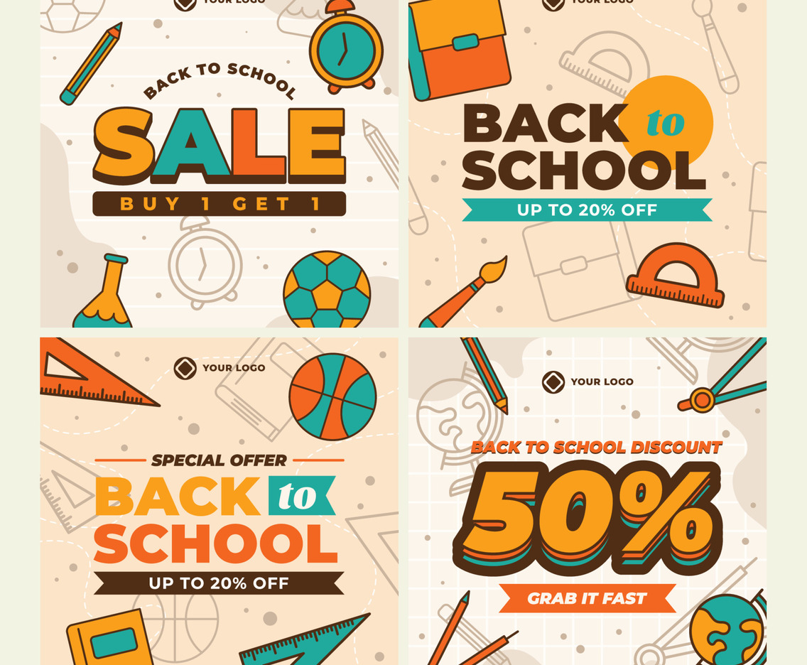 Back To School Offers Social Media Post