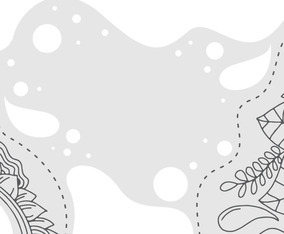 Floral Hand Drawn Background