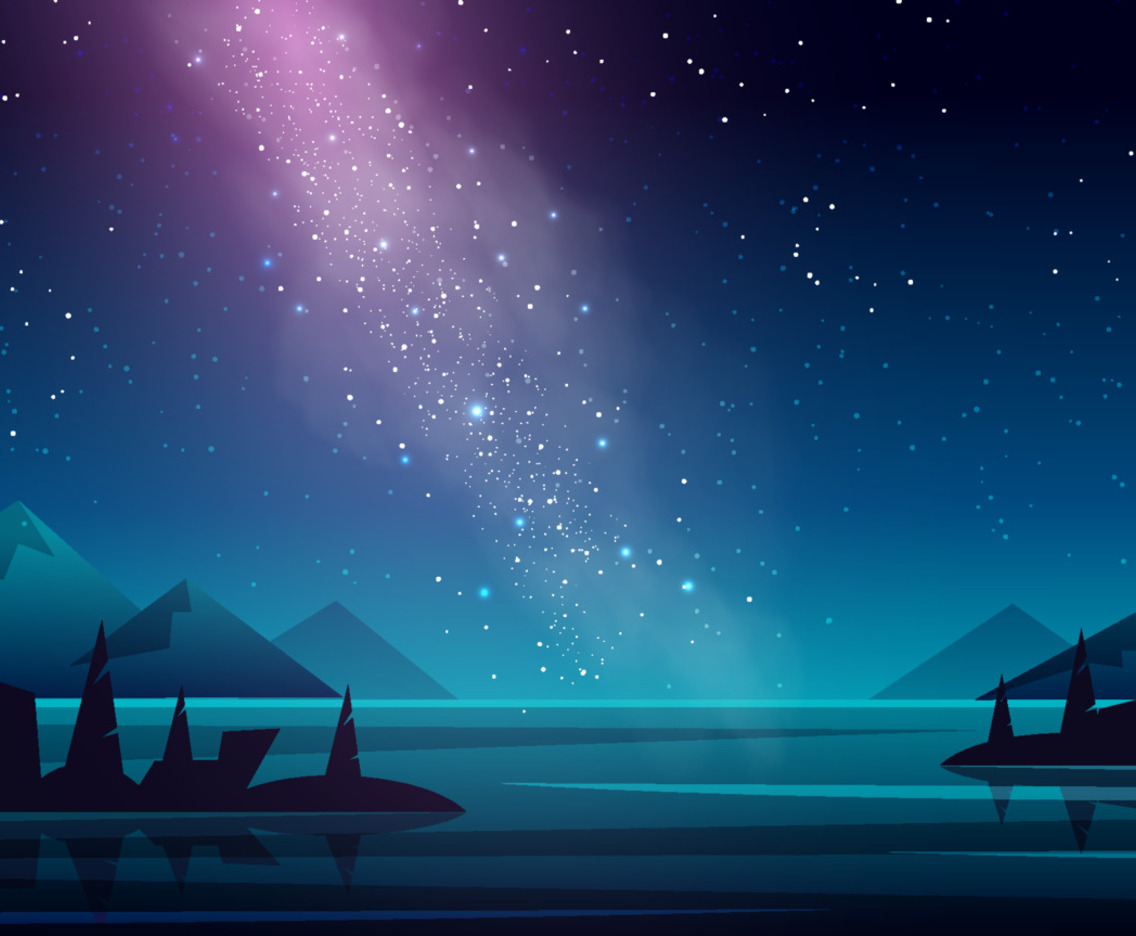 Milkyway Night Background
