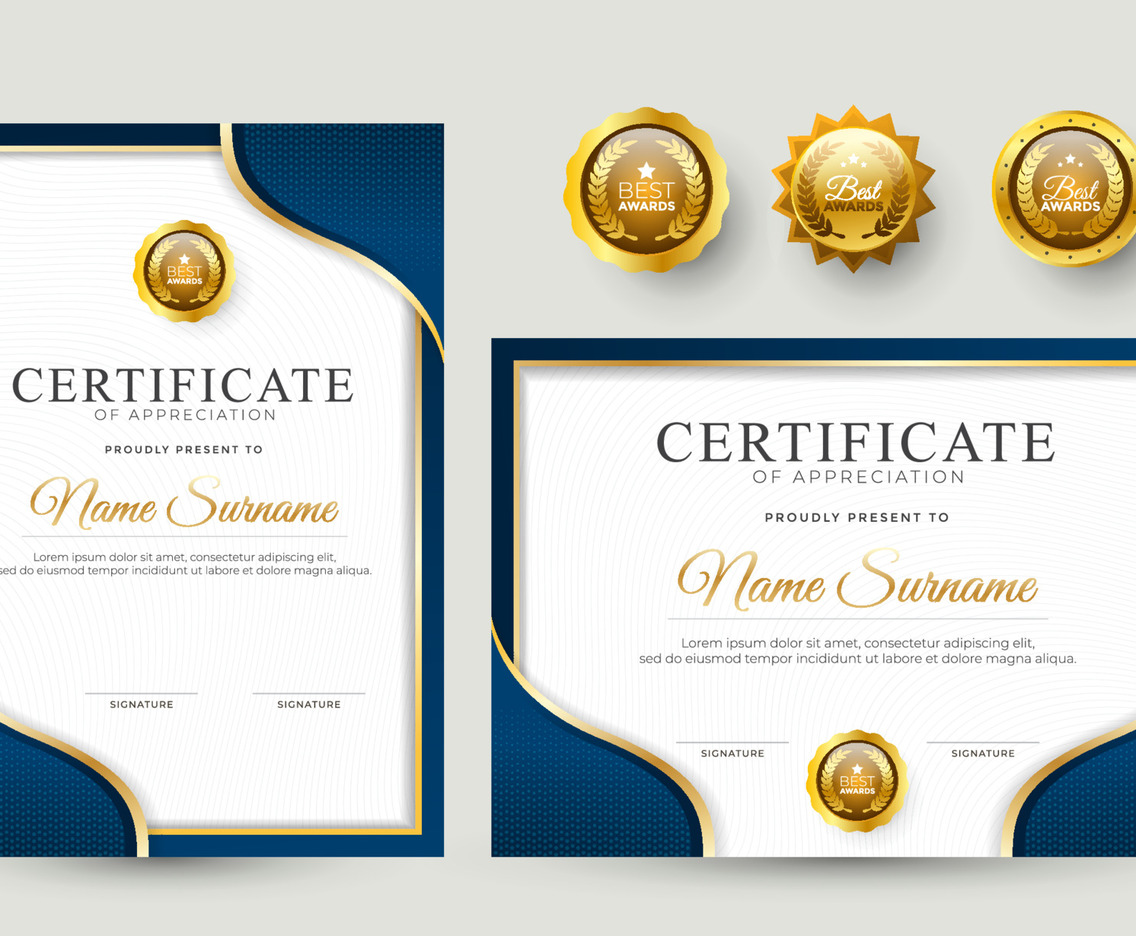 Certificate of Appreciation Template
