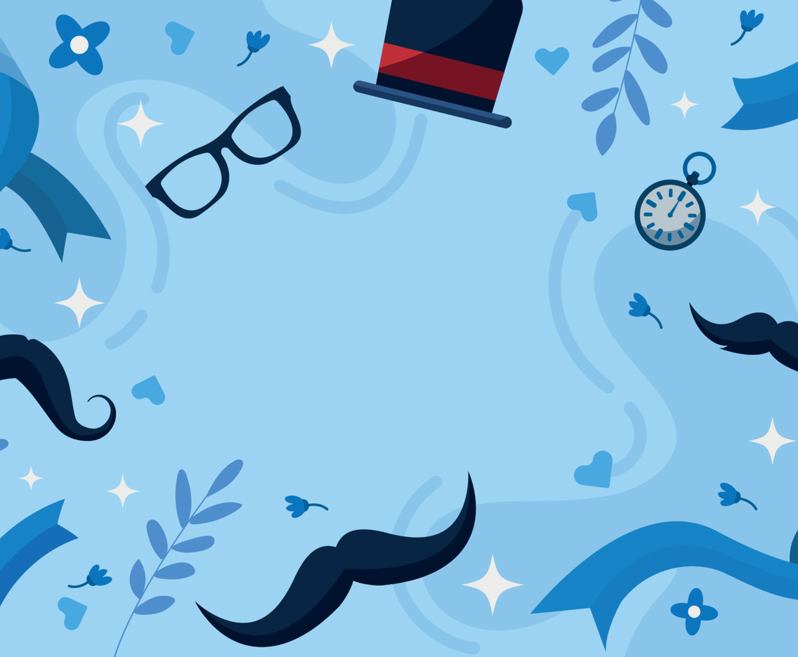 Movember Awareness Background