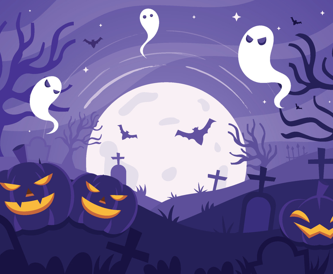 Halloween Night Background