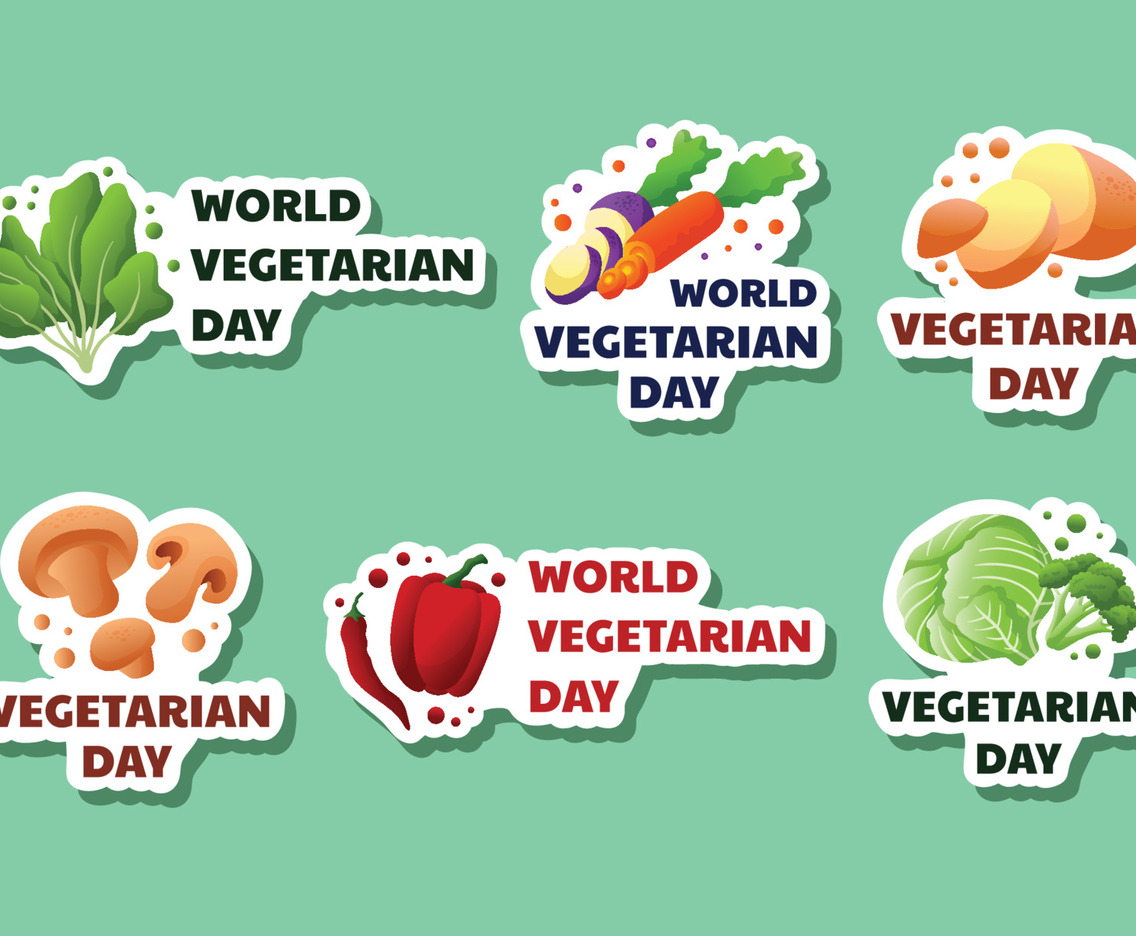 World Vegetarian Day Sticker