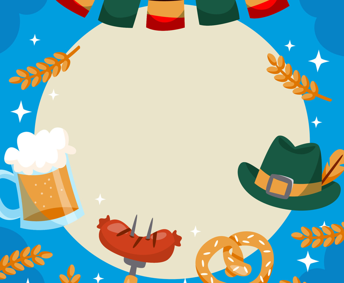 Oktoberfest Festivity Background