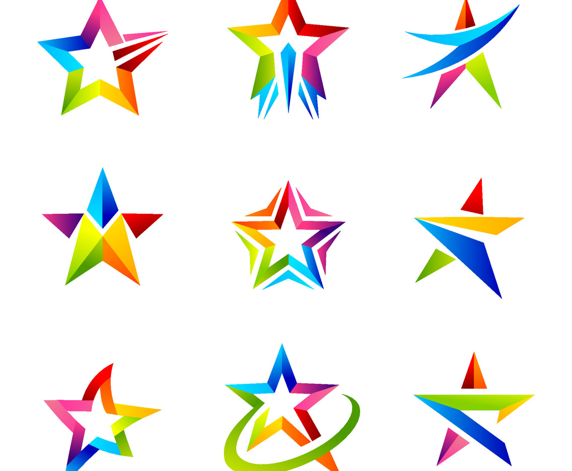 Star Colorful Logo Collection