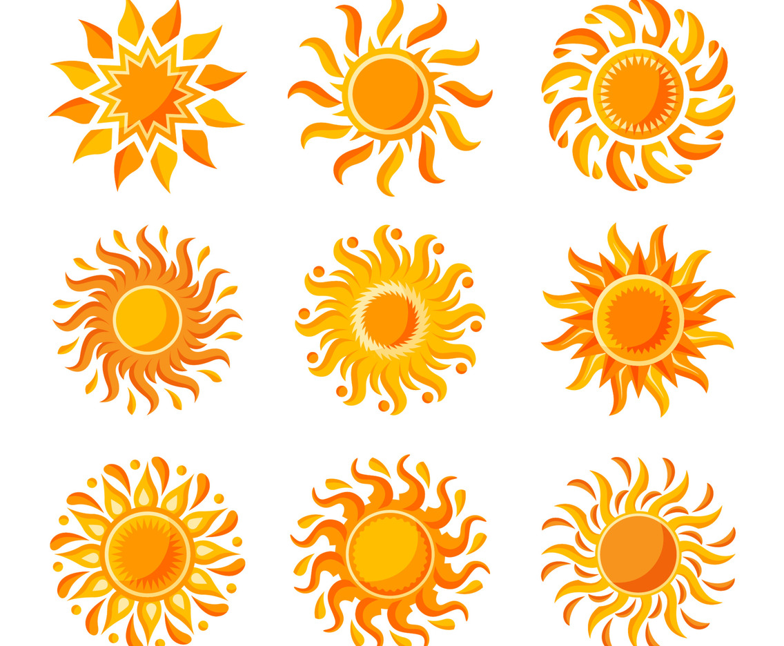 Sun Icon Collection
