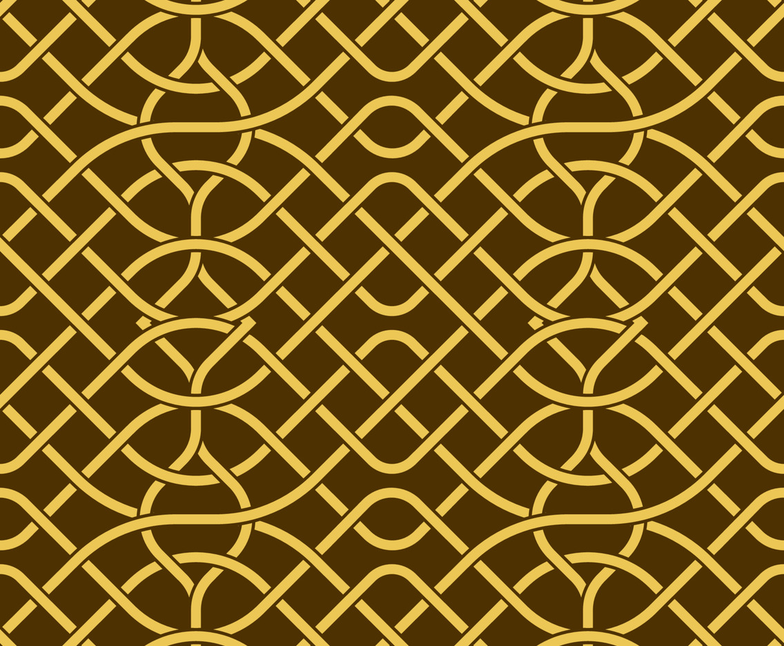 Celtic Knots Inspired Seamless Background