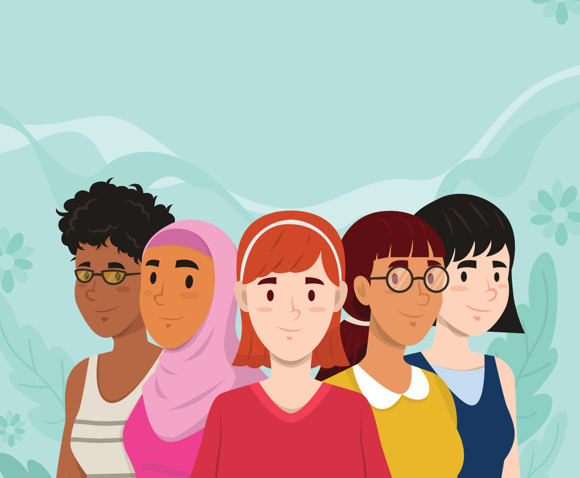Multiracial Women Background