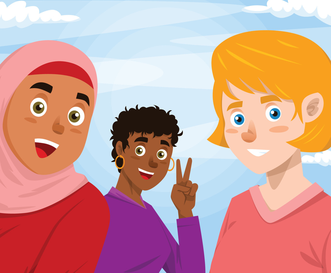 Multiracial Women Background