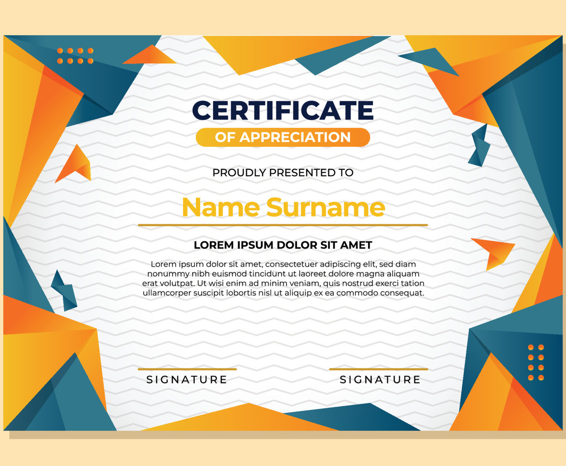 Graduation Certificate Template