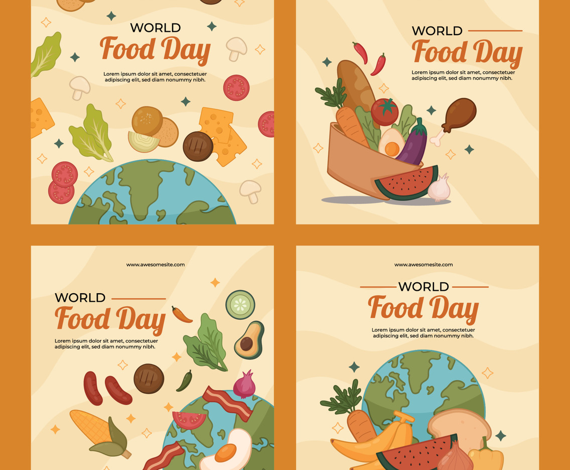 World Food Day Social Media Template