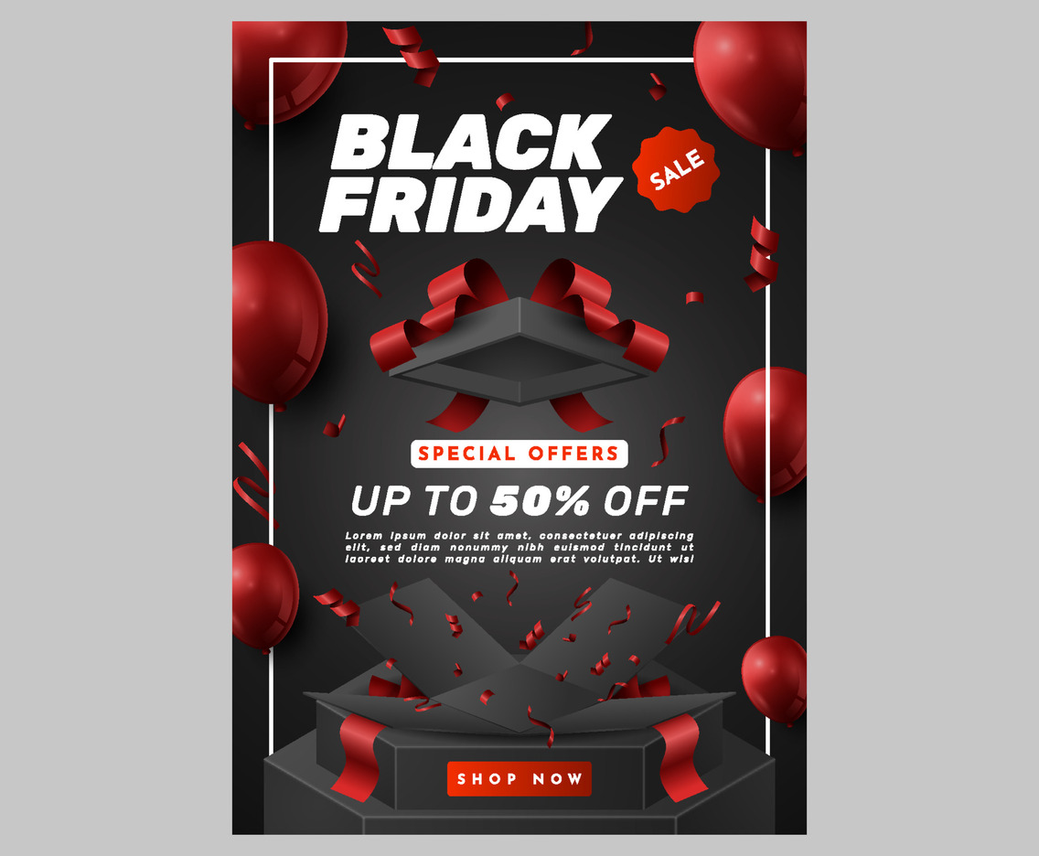 Black Friday Promotion Poster