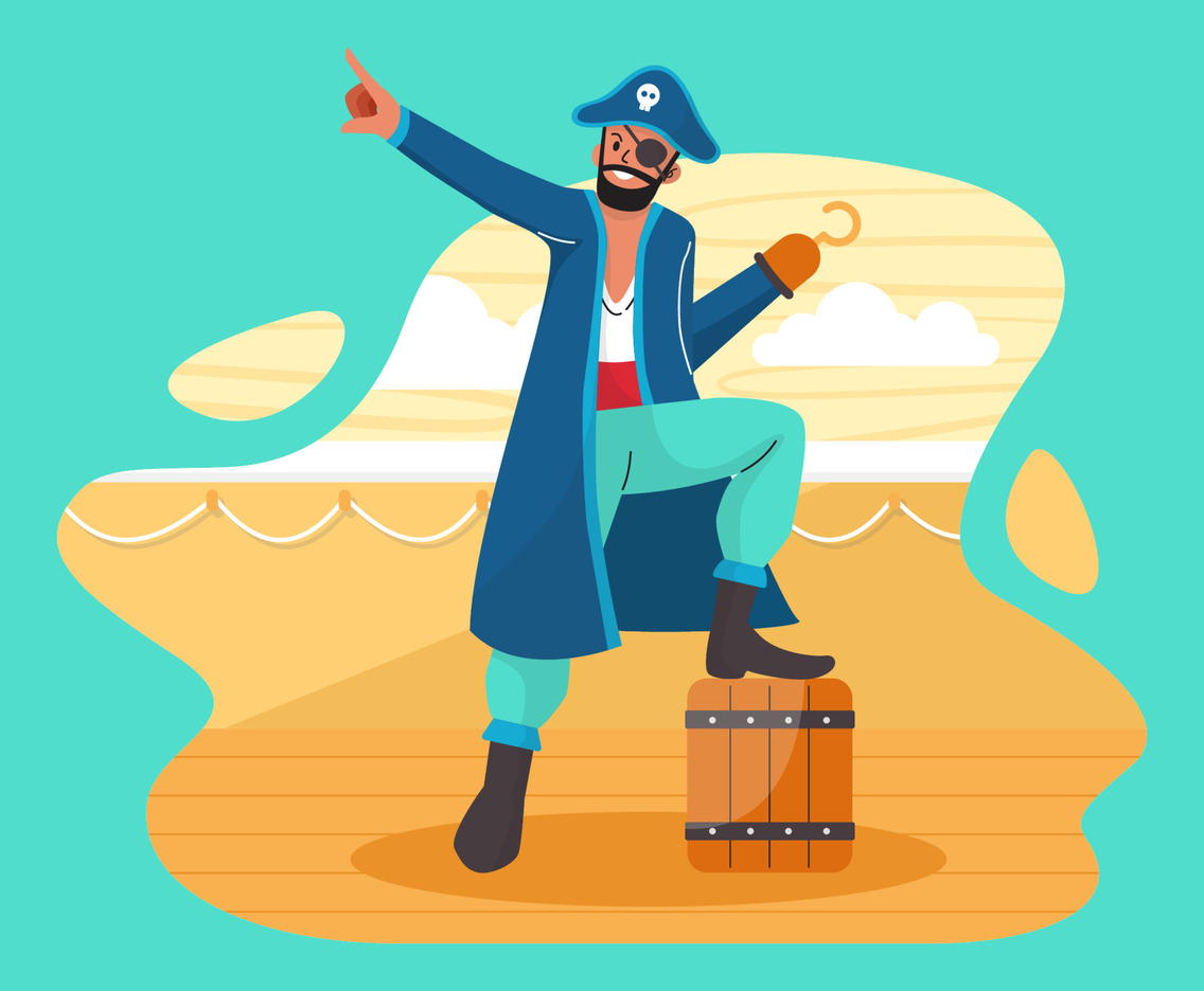 The Happy Pirate