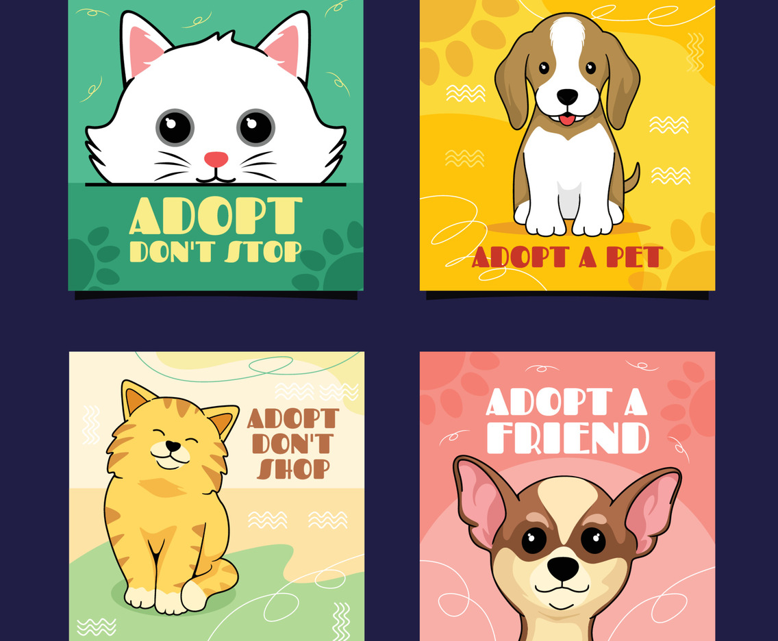 Domestic Pets Social Media Template
