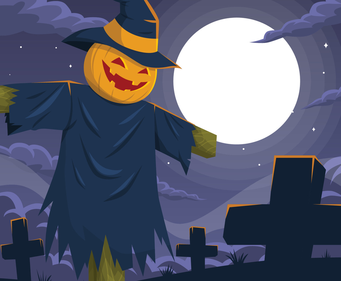 Jack O Lantern Puppet Background