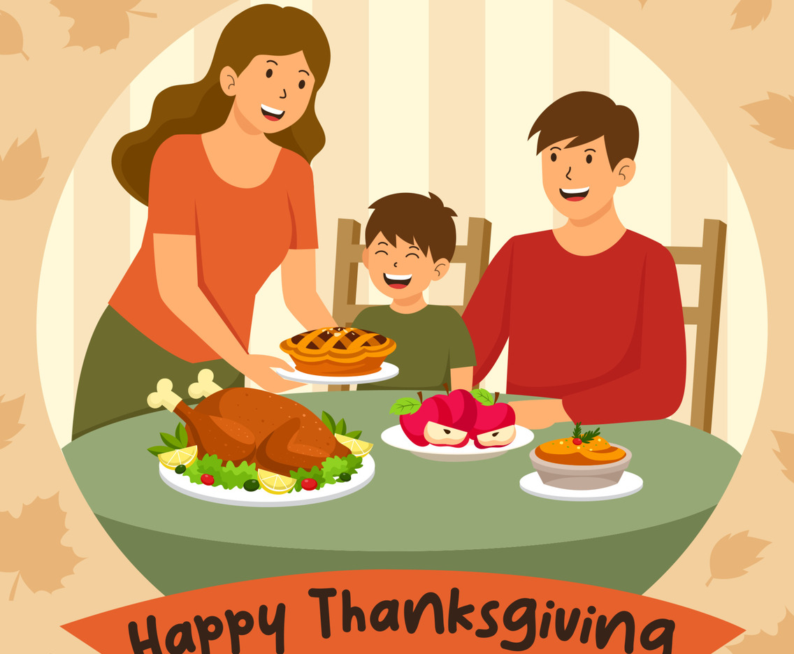 Thanksgiving Together With Family