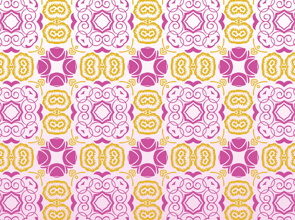 Retro Flowers Pattern