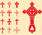 Christian Crosses Set