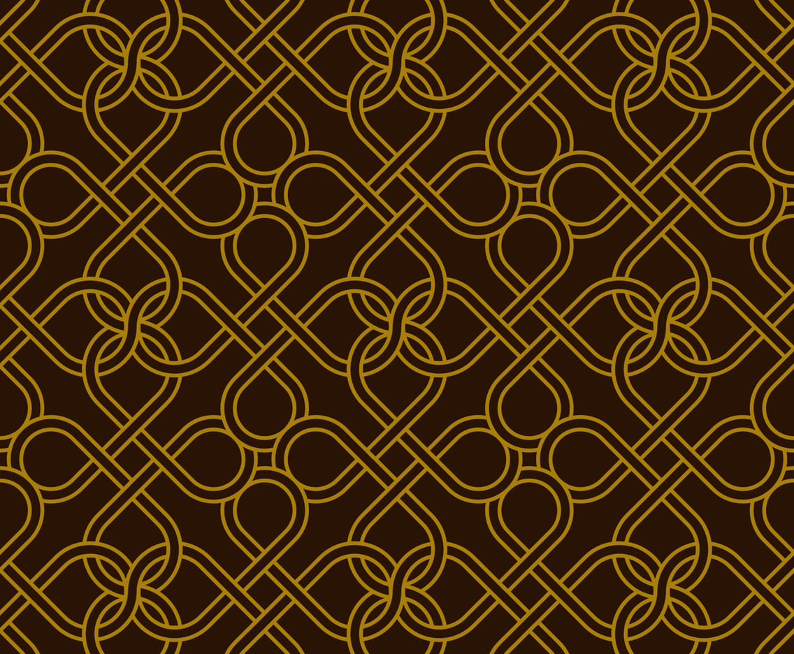 Celtic Knots Inspired Seamless Background