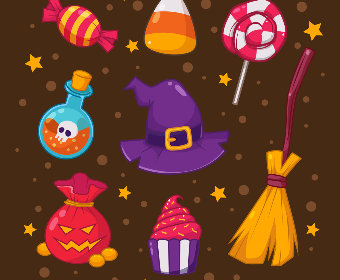 Set of Halloween Icons