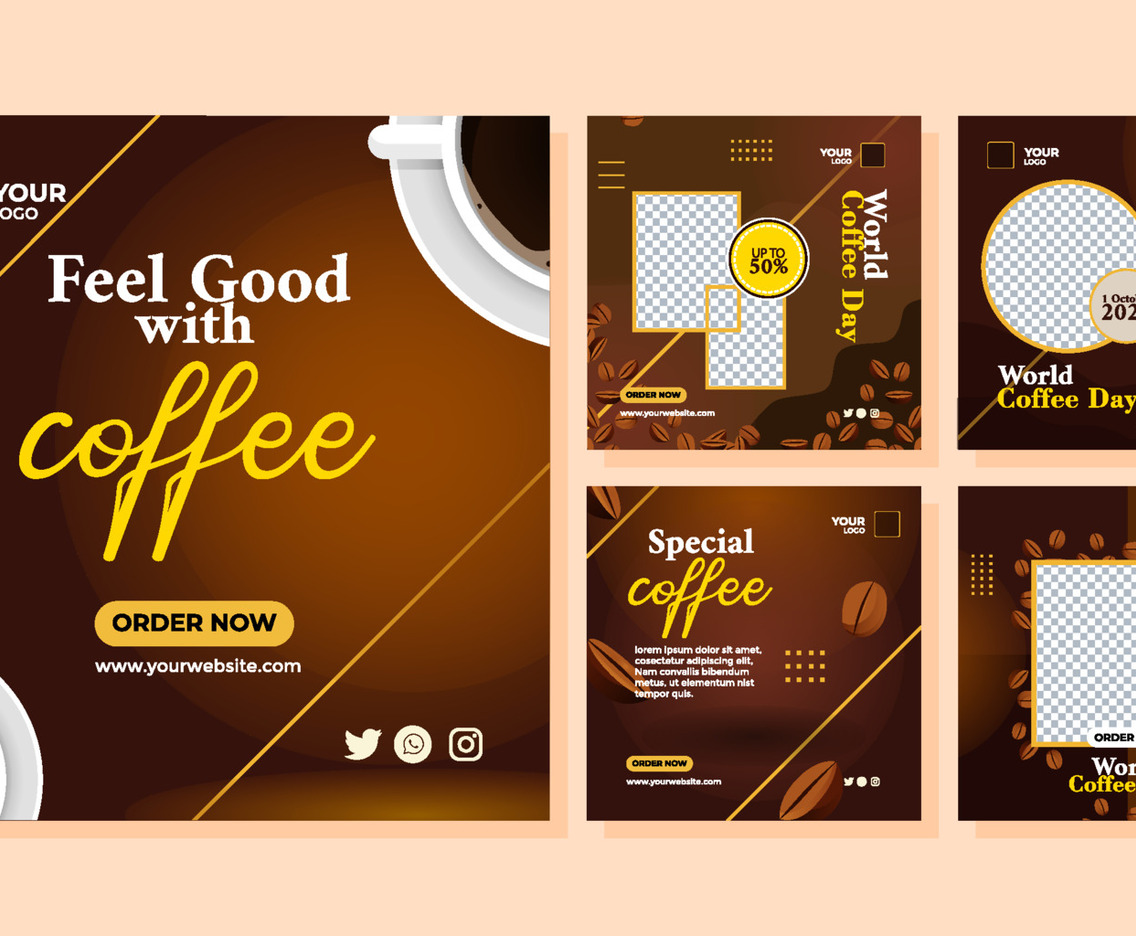Coffee Day Social Media Post