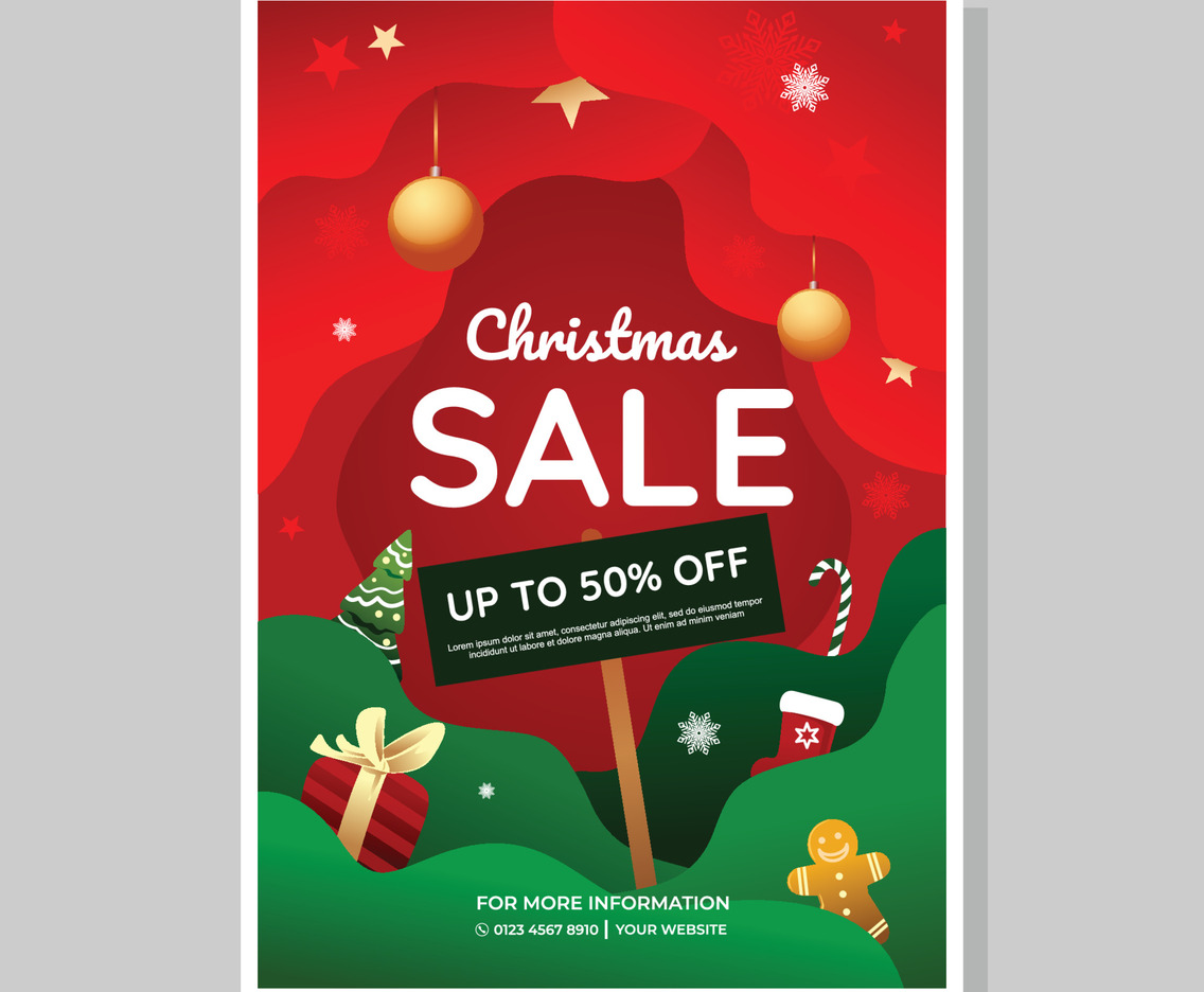 Christmas Sale Poster