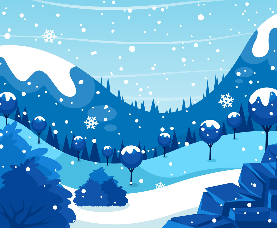 Winter Nature Background