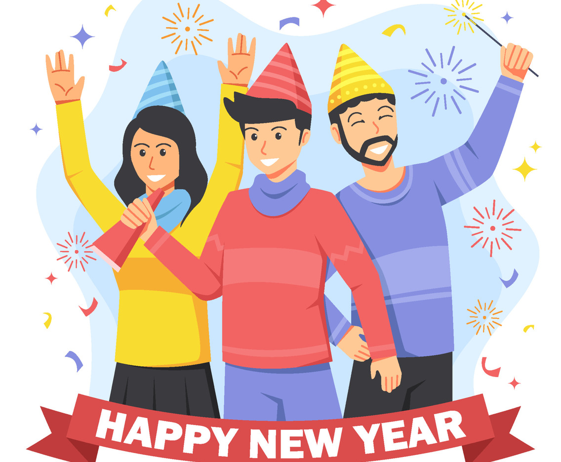 New Year Celebration Party Concept