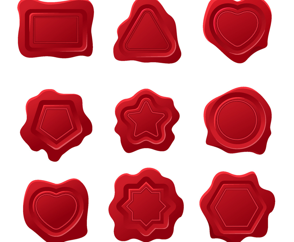 Various of Wax Seal Shape
