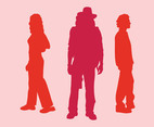 Silhouette People Graphics