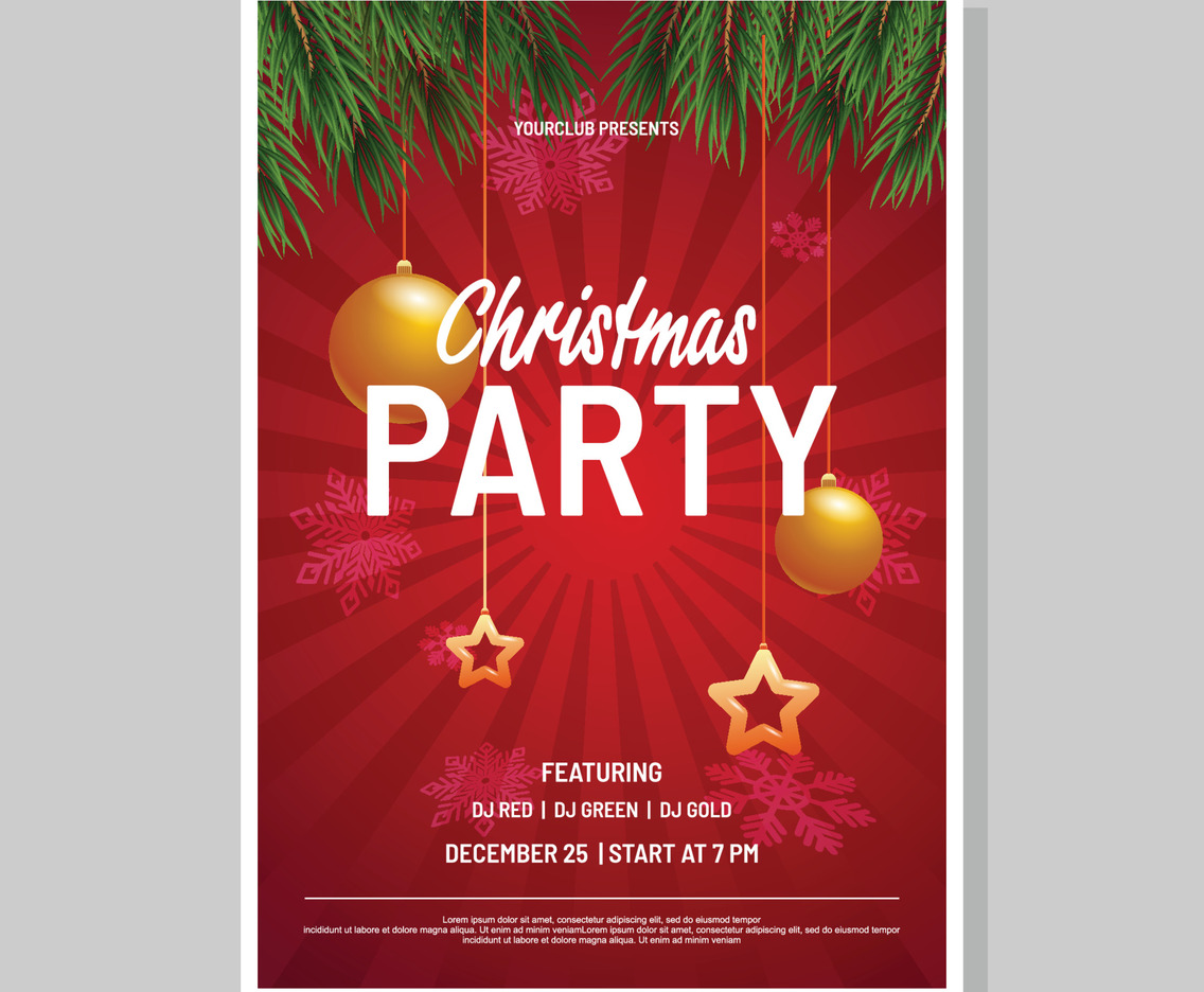 Christmas Party Poster