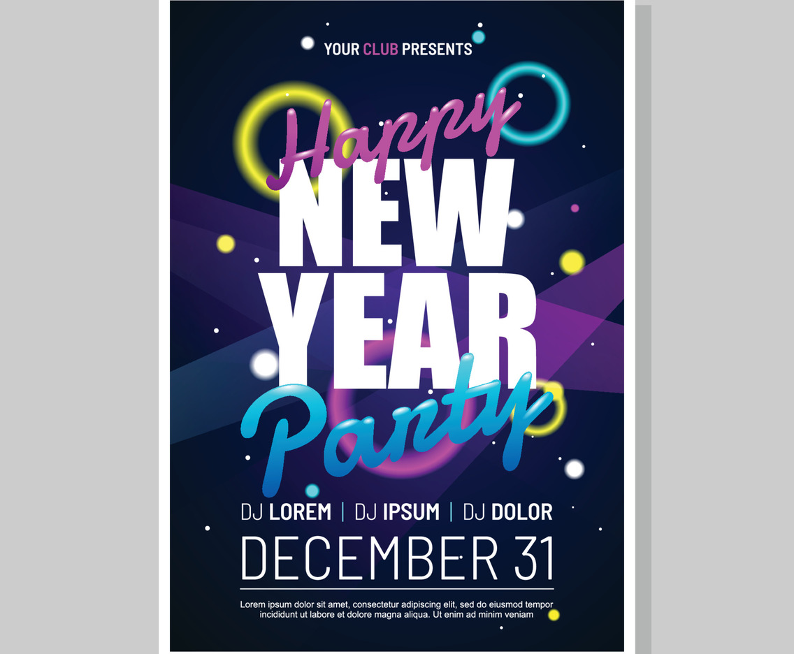 New Year Party Poster