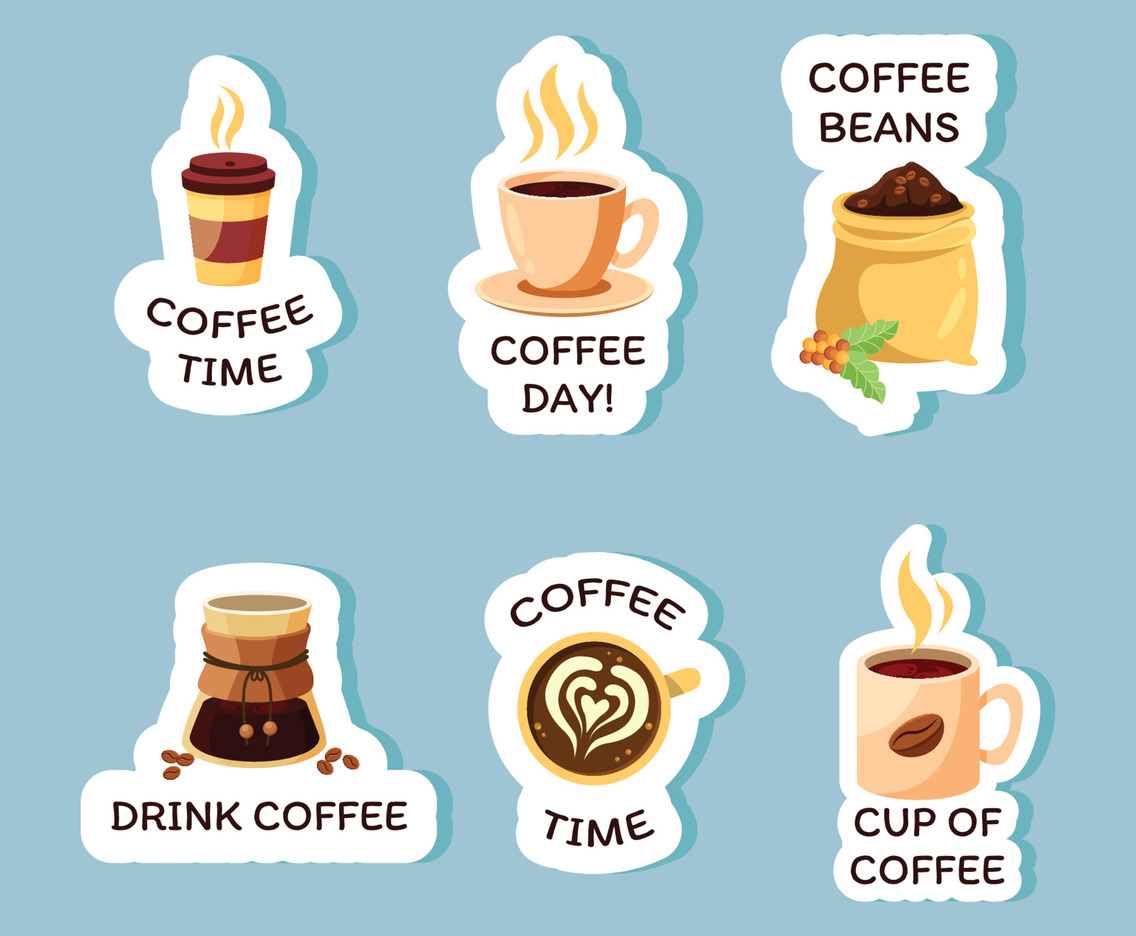 Drink Coffee Appreciation Sticker