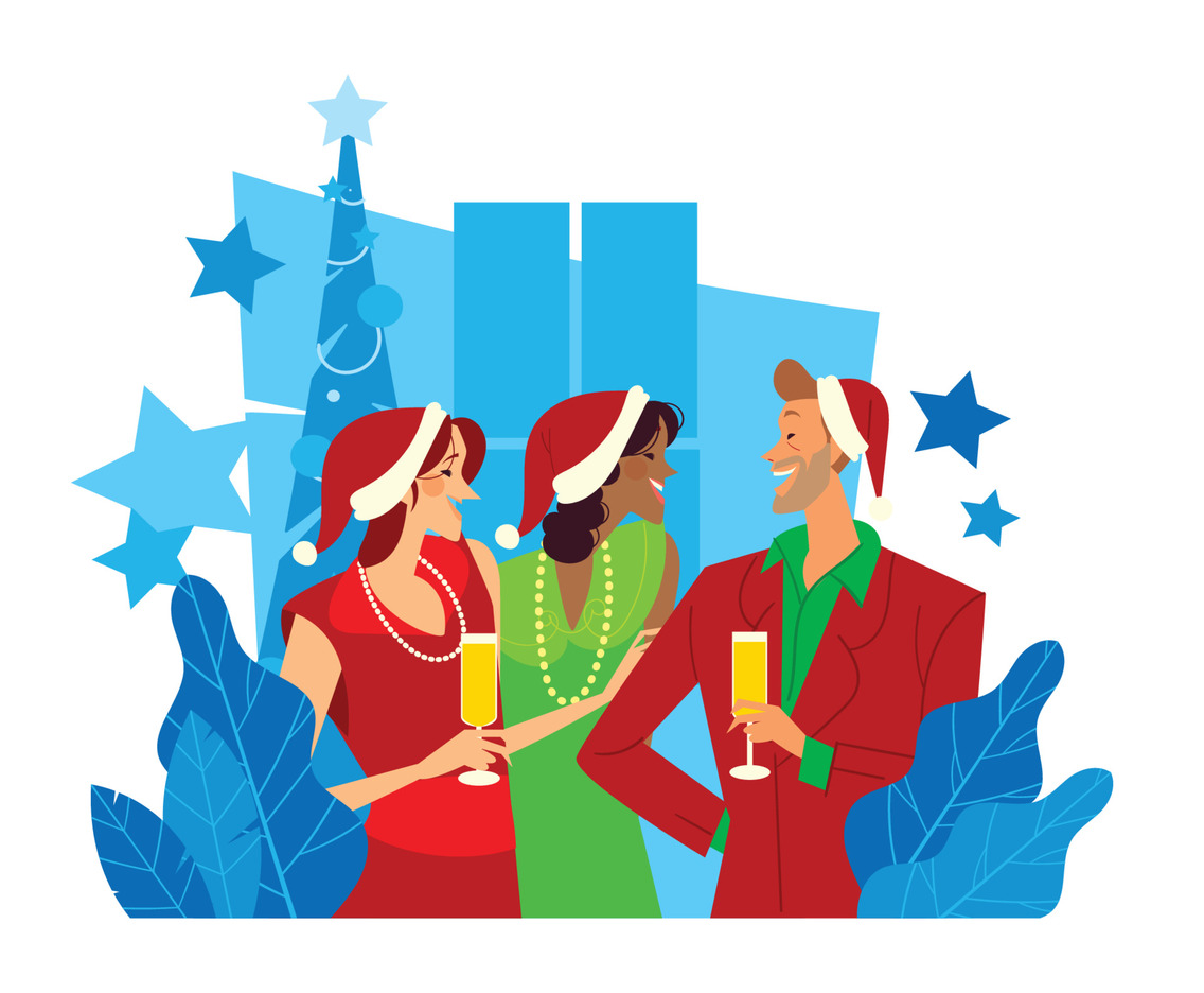 Celebrating Christmas with Best Friends