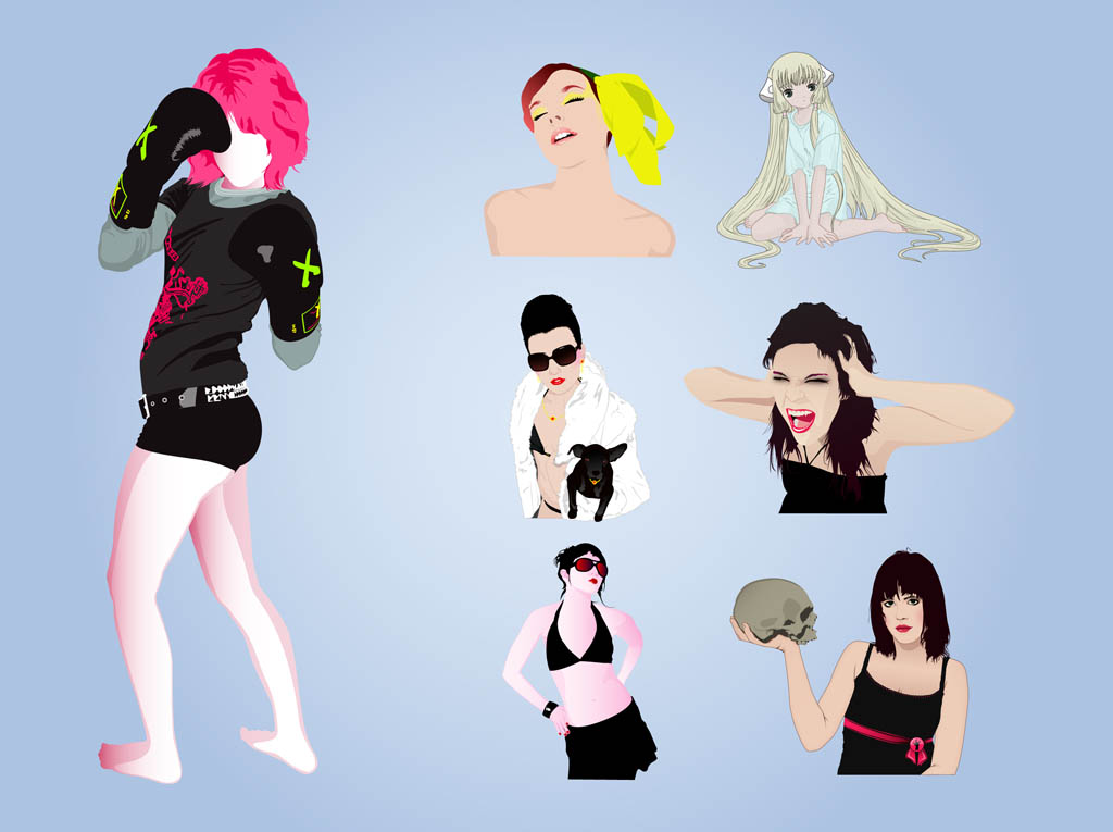 Girls Vectors