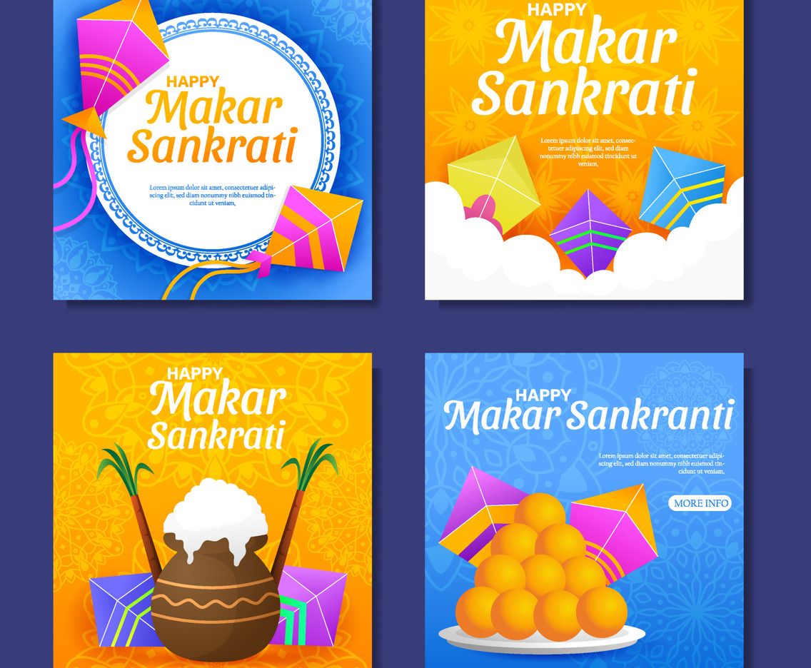 Makar Sankranti Social Media Post