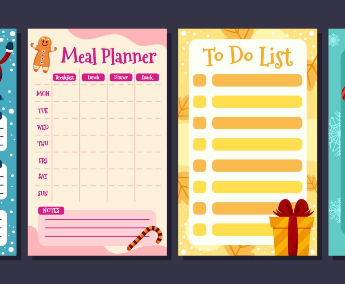 Christmas Journal Template