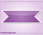Purple Sticker Graphics