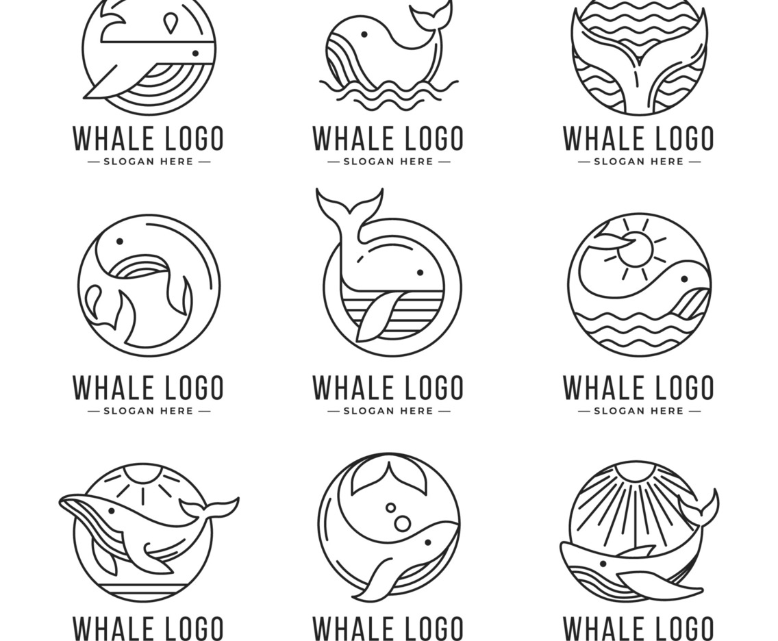 Whale Logo Collcetion