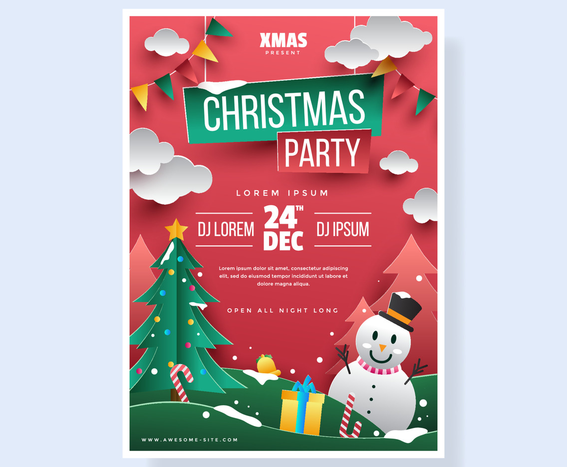Christmas Party Poster