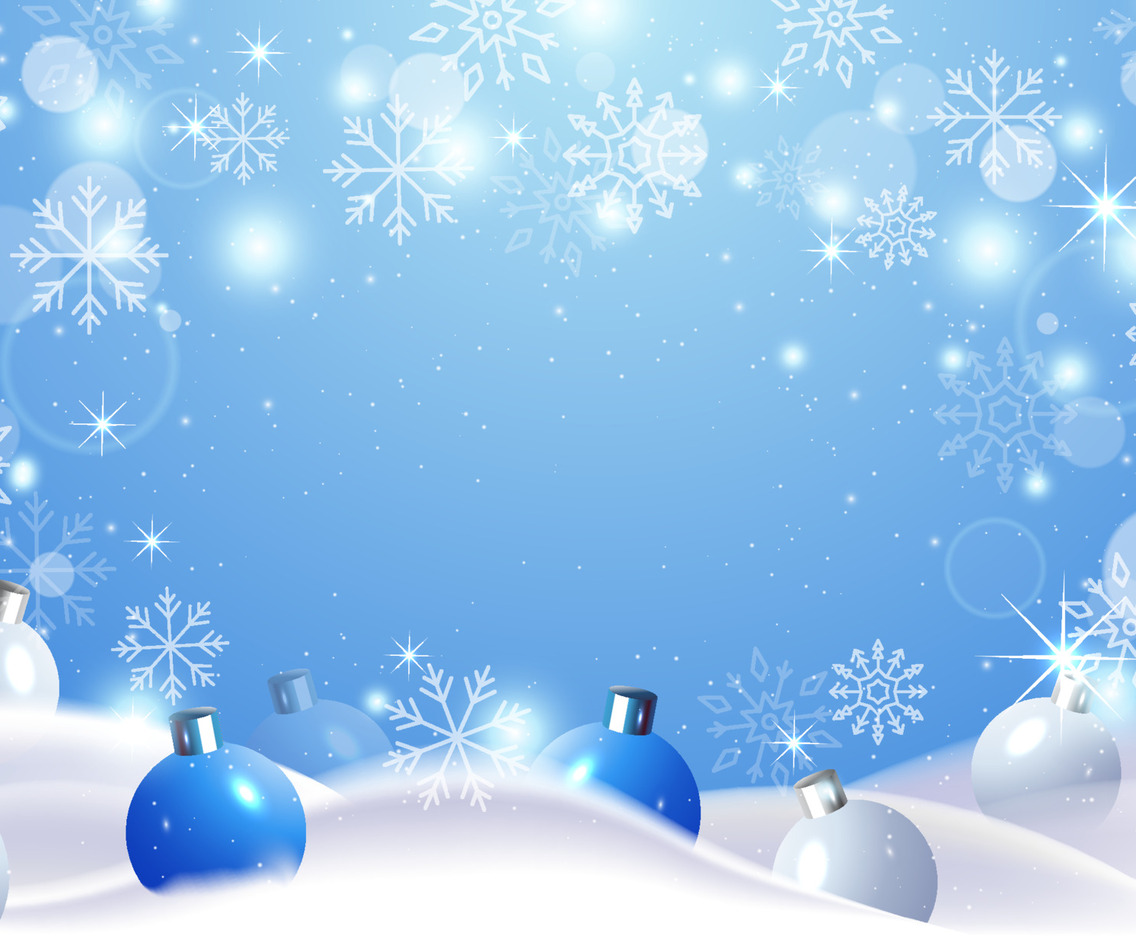 Winter Christmas Background