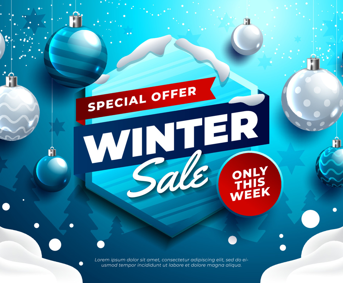 Winter Sale Poster