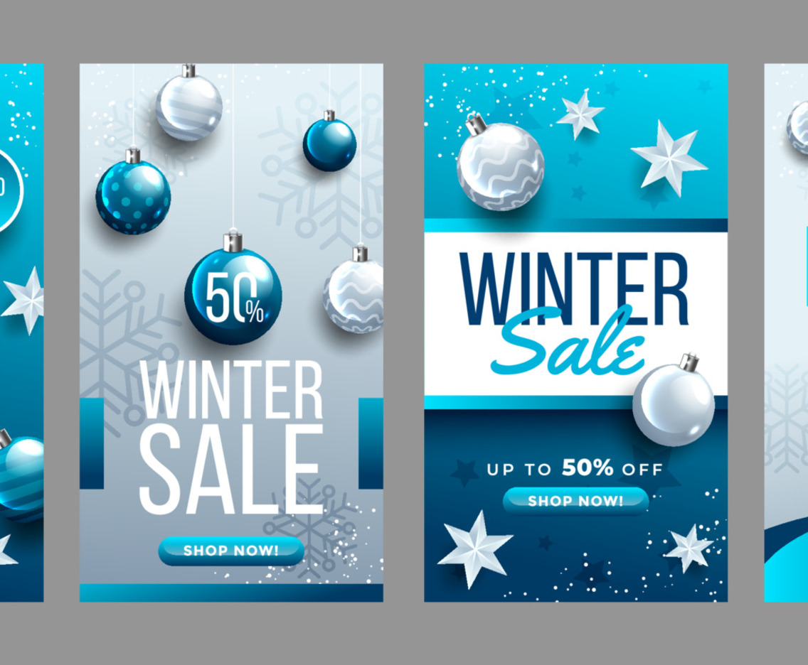 Winter Sale Social Media Post