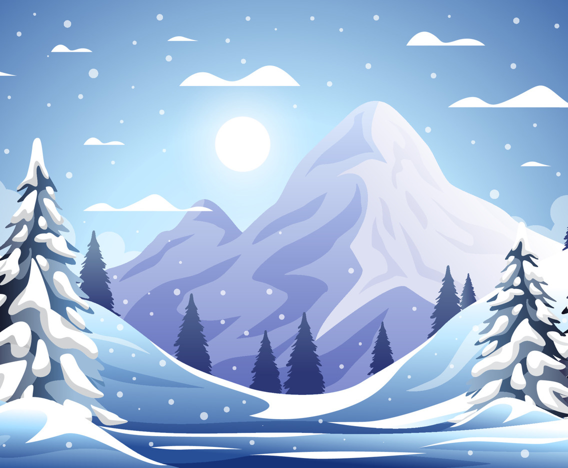 Winter Nature Background