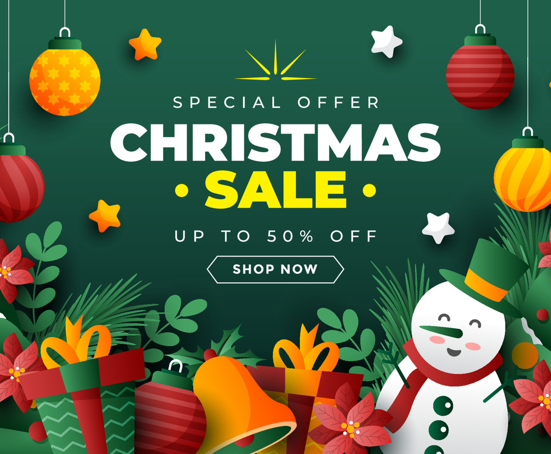 Christmas Sale Poster