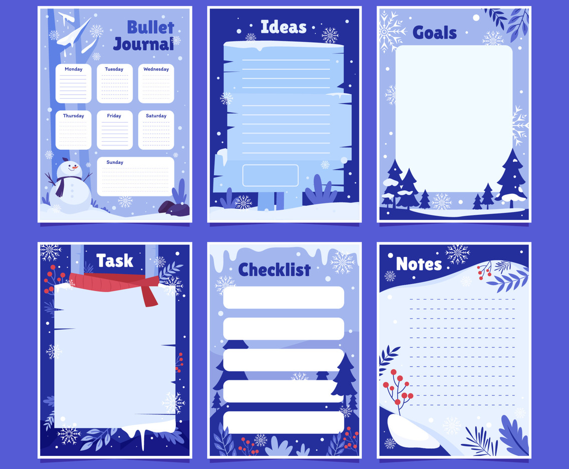 Winter Journal Planner