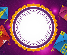 Happy Makar Sankranti Background