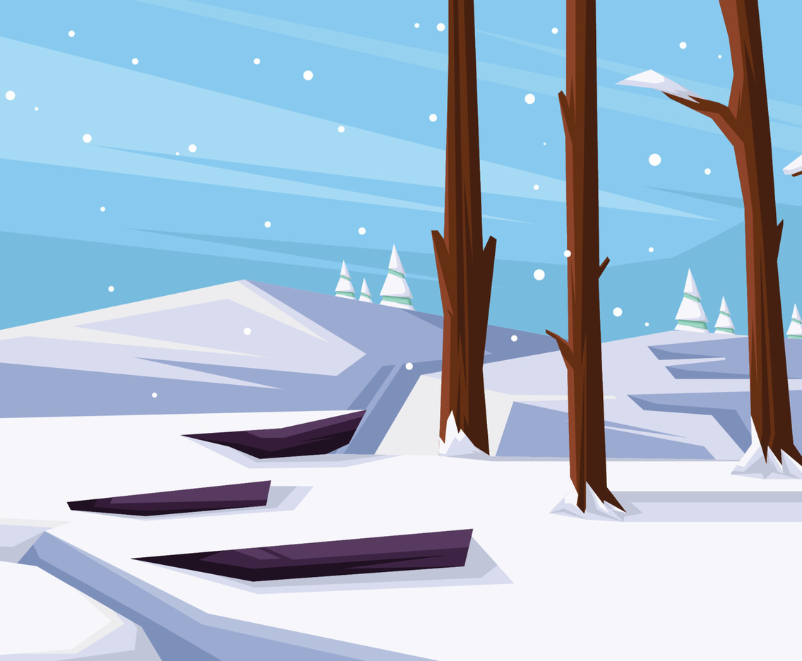 Winter Nature Background
