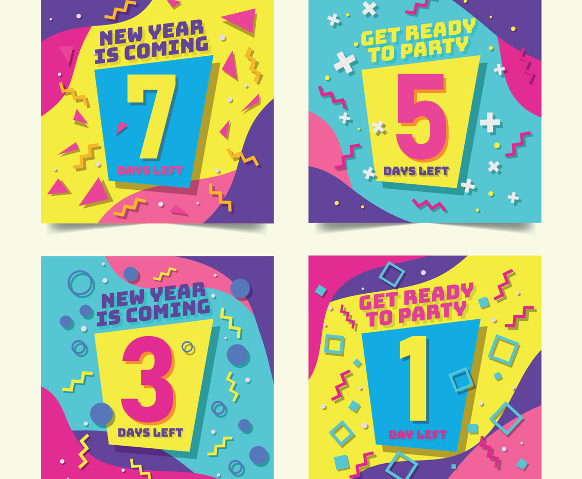 Count Down Social Media Template
