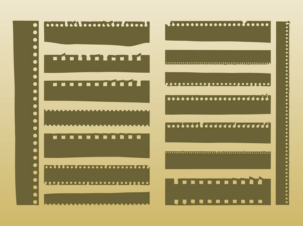 Vector Film Strips